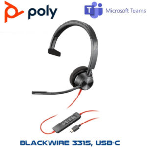 Ploy Blackwire 3315 Microsoft Usb C Dubai