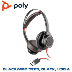 Ploy Blackwire 7225 Black Usb A Dubai