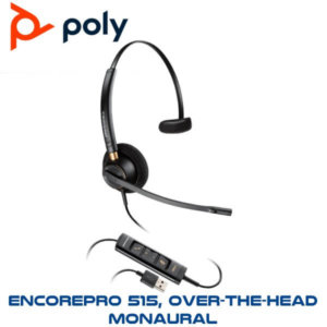 Ploy Encorepro 515 Over The Head Monaural Noise Canceling Dakar