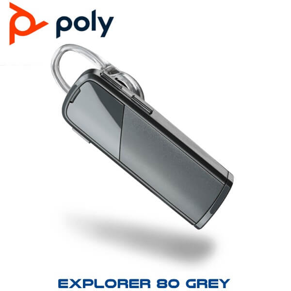 80 Grey -Explorer 80 grey mobile Bluetooth Headset