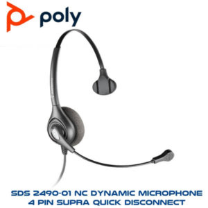 Ploy Sds 2490 01 Nc Dynamic Microphone 4 Pin Supra Quick Disconnect Dakar