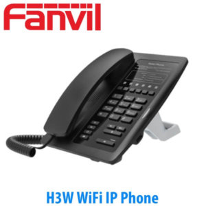 Fanvil H3w Wifi Black Ip Phone Dubai