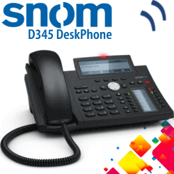 Snom-D345-IPPhone-dakar-senegal